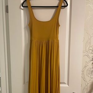 Wilfred mustard yellow size small market dress
